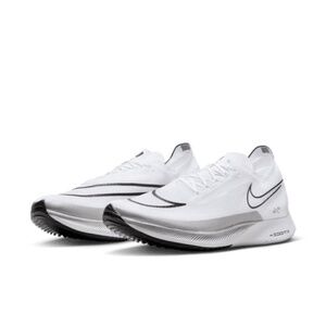 Nike ZoomX Streakfly Premium in White, Metallic, Silver size 12 (Men)